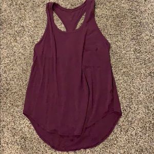 Lulu Lemon flowy Razorback tanktop
